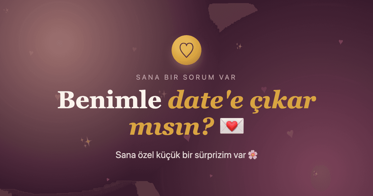 I Want To Ask You Something